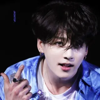 💀 0eefd186 Jungkook K-pop, singer, idol, music, BTS, Jungkook telegram sticker