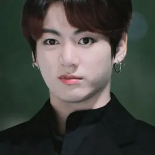 🐰 b2b43fb8 Jungkook 柾国, 防弹少年团, 韩国流行音乐, 音乐, 歌手, 名人, 肖像, 偶像 telegram sticker