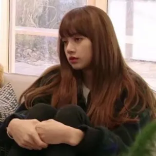 😐 ee29447d Lisa 女性, 人物, 名人, 肖像, 亚洲人 telegram sticker