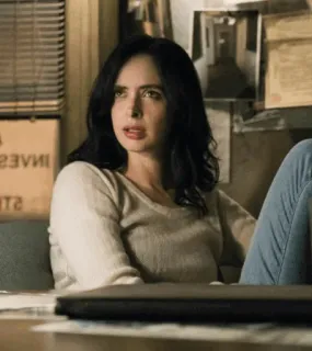 🥀 b428b53b Jessica Jones Frau, Kristen Ritter, Jessica Jones, Marvel, Schauspielerin, TV-Serie telegram sticker