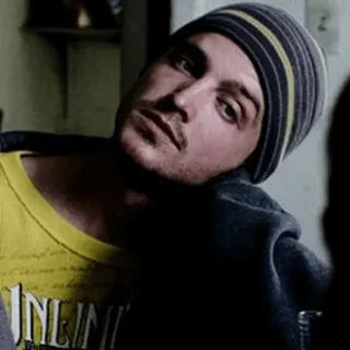 🖤 0cb2f54e Jesse Pinkman Breaking Bad jesse, breaking bad, meta, drogas, personaje whatsapp sticker