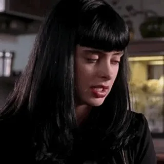 🖤 4458e130 Jessica Jones mujer, actriz, retrato, tele, serie whatsapp sticker