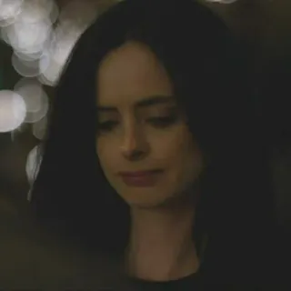 🥀 61166602 Jessica Jones ผู้หญิง, ผมสีเข้ม, จริงจัง, รายการทีวี, มาร์เวล, เน็ตฟลิกซ์ whatsapp sticker