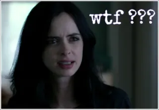 🤔 3510b59b wtf ??? biểu cảm, wtf, câu hỏi, phản ứng, sốc, phụ nữ whatsapp sticker