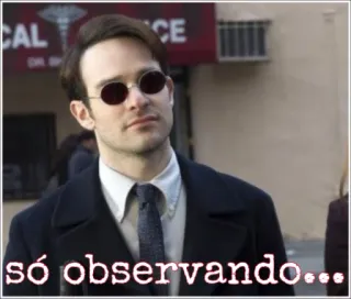 😎 e08a44b2 só observando... đàn ông, kính, quan sát, kính râm whatsapp sticker