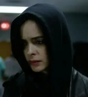 🥀 a895d769 Jessica Jones kristen ritter, marvel, superhero, wanita, hoodie, jessica jones telegram sticker