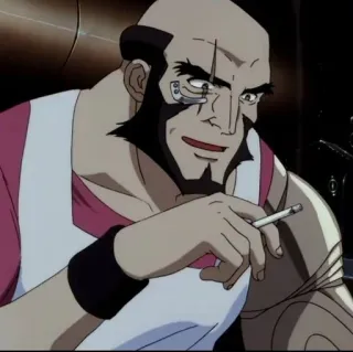 ⚓️ 79cc7e12 Fumer, Anime, Homme, Cigarette telegram sticker