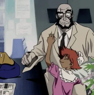 ⚓️ c8e5c891 doigt d'honneur, geste obscène, dessin animé, animé telegram sticker