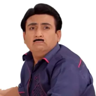 😭 fffa9ce1 Jethalal Gada Taarak Mehta Ka Ooltah Chashmah televisi india, komedi, karakter, TMKOC, Jethalal telegram sticker