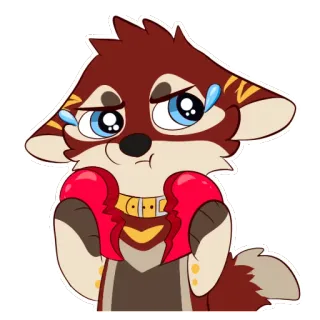 💔 1ce3d381 волк, грустный, плачущий, аниме, мультфильм, собака, животное, фурри telegram sticker