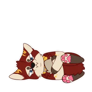 😡 bef31274 щенок, собака, милый, питомец, животное, мультфильм telegram sticker