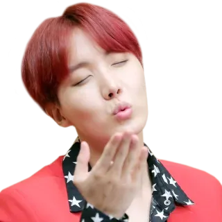 😘 c6e8c301 J-Hope 韩流, 音乐, 歌手, J-Hope, BTS telegram sticker