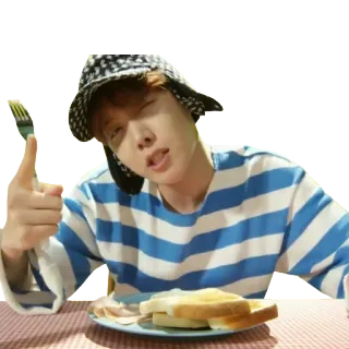 🍽 f852ba4d 人, 食物, 桌子, 帽子, 盘子, 吃, 午餐 telegram sticker