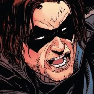 🛡 8a381cd5 Winter Soldier Cómic, Marvel, Superhéroe, Soldado de Invierno, Bucky Barnes, Personaje, Villano whatsapp sticker