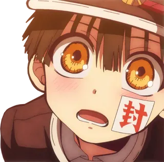 😲 838ee798 Hanako Toilet-Bound Hanako-kun Anime, Geest, School, Bovennatuurlijk telegram sticker