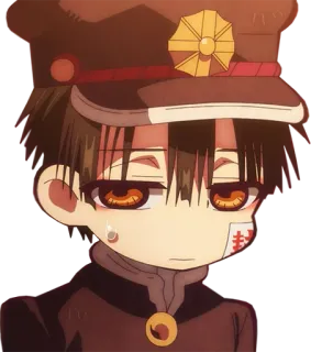 😐 a4a5749e Hanako Toilet-bound Hanako-kun Anime, Hanako-kun, Manga, Geest, Bovennatuurlijk, School telegram sticker