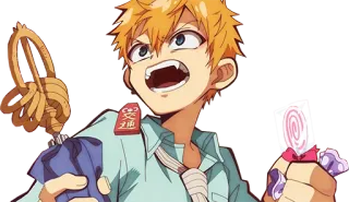 Hanako-kun @keiriststicks telegram stickers