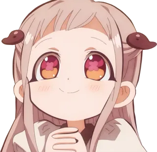 😇 b8300c10 Nene Yashiro Toilet-bound Hanako-kun Anime, Schattig, Meisje, Manga, Nene Yashiro telegram sticker