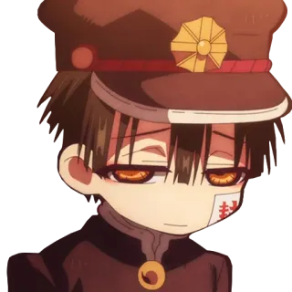 😒 1d37d549 Hanako-kun Toilet-bound Hanako-kun 애니메이션, Hanako-kun, 만화, 지박소년 하나코 군, 교복 telegram sticker