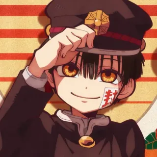 💮 Hanako-kun @LadyLuxanna telegram stickers