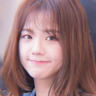 🍭 09db09d2 orang, wanita, potret, wajah, tersenyum, rambut, kepala telegram sticker