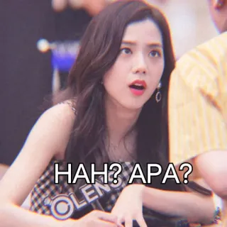 🍭 5a30599c HAH? APA? wanita, bingung, terkejut, pertanyaan, indonesia telegram sticker