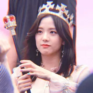 🍭 85a313c2 orang, mahkota, potret, wanita, selebriti, mode telegram sticker