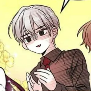 🍚 9e03ff81 Anime, Manga, Kartun, Potret, Anak laki-laki, Khawatir telegram sticker