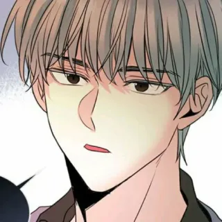 🍚 b8d094bb pria, anime, potret, ekspresi telegram sticker