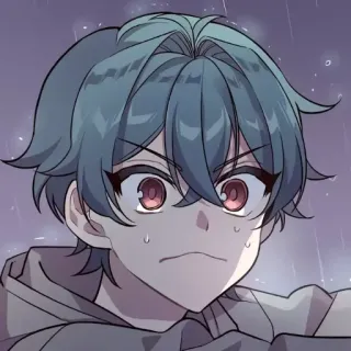 🍭 11a685d4 anime, manga, cartoon, character, illustration, boy telegram sticker