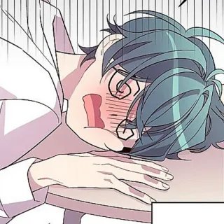 🫐 1362f318 мультфильм, аниме, манга, краснеющий, лицо, эмоции whatsapp sticker