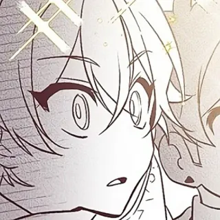 🫐 2326ba11 Аниме, Манга, Эскиз, Портрет, Мультфильм, Иллюстрация whatsapp sticker