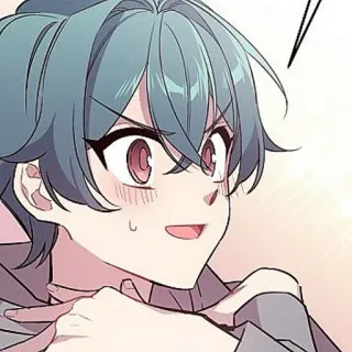 🫐 4b846410 Аниме, Манга, Мультфильм, Персонаж, Иллюстрация whatsapp sticker