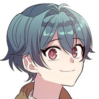 🫐 9893334e Аниме, Манга, Мультфильм, Портрет, Персонаж, Иллюстрация whatsapp sticker