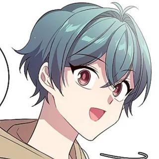 🫐 aa88114c Аниме, Манга, Мультфильм, Персонаж, Мальчик, Портрет whatsapp sticker