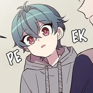 🫐 db2826bf PE
EK Манхва, Персонаж, Выражение, Корейский, Комикс whatsapp sticker