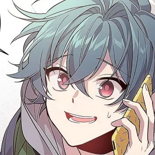 🫐 ecb76dfd Аниме, Манга, Мультфильм, Персонаж, Звонок whatsapp sticker