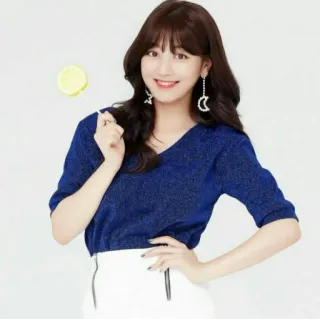 💄 468db479 woman, lemon, portrait, korean, girl, celebrity whatsapp sticker