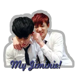 ❤️ 26130aea Jimin My Jiminie! Jimin, persahabatan, kasih sayang, Kpop telegram sticker