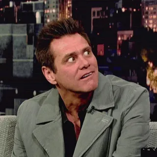 Джим Керри @stickernayaa telegram stickers