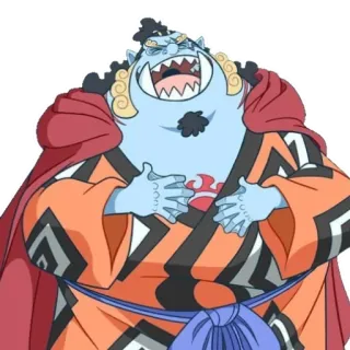 🤣 52ddc20d Jinbe One Piece anime, one piece, jinbei, fischmensch, charakter whatsapp sticker