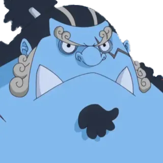 😐 b2087402 Jinbe One Piece Anime, One Piece, Jinbei, Charakter, Pirat whatsapp sticker
