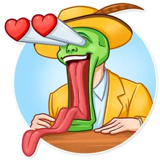 Jim Carrey telegram stickers