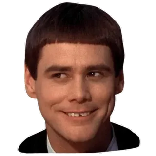 😁 9e03767d Lloyd Christmas Dumb and Dumber Komedie, Film, Jim Carrey, Grappig telegram sticker