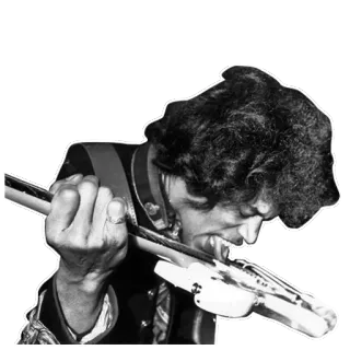 🤘 9534cdcf Jimi Hendrix jimi hendrix, guitar, musician, music, rock, legend telegram sticker