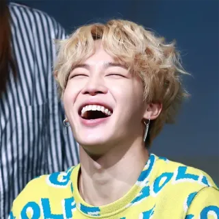 😆 d8e30961 GOLF คน, ยิ้ม, ผมบลอนด์, มีความสุข, ภาพเหมือน whatsapp sticker