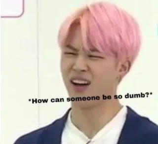 🤨 48a5aae0 *How can someone be so dumb?* Meme, Engraçado, Expressão, Burro, Sarcasmo telegram sticker