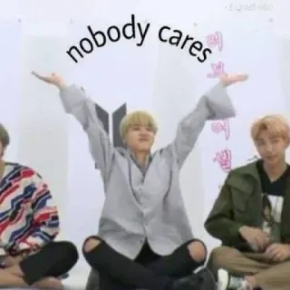 🤷‍♀️ f0584926 nobody cares Meme, NinguémSeImporta, Expressão, Juventude, Sentado telegram sticker