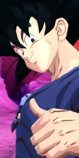 👍 f1461ec7 Goku Dragon Ball 손오공, 드래곤볼, 애니메이션, 엄지척, 캐릭터, 격투, 만화 telegram sticker