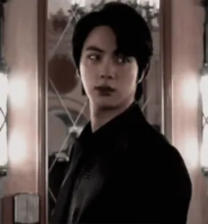 🌺 c1791d80 Jin persona, uomo, K-pop, cantante, Jin, BTS telegram sticker